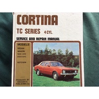 CORTINA 4 CYL TC 1971-74 GREGORYS PUBLICATIONS  WORKSHOP MANUAL