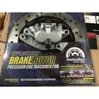 HONDA CTX 200 AG BUSHLANDER FRONT BRAKE CALIPER . PADS & DISC KIT  MDS011 DBCMHI