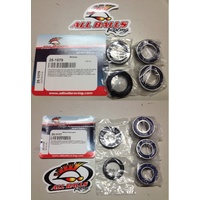 SUZUKI DRZ 400  KLX 400 FRONT & REAR WHEEL BEARING KIT ALL BALLS 25-1079 25-1117