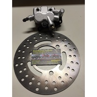 KAWASAKI KLF 300 4X4 KLF 400 4X4 BAYOU FRONT LEFT HAND BRAKE CALIPER & DISC