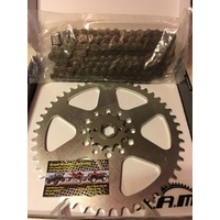  SUZUKI DR 200 TROJAN AG RK CHAIN AND SPROCKET KIT 12 T FRT 47 T REAR 520 