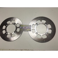 SUZUKI 4X4 LTF 500 QUAD RUNNER FRONT STAINLESS STEEL BRAKE DISC LEFT & RIGHT 