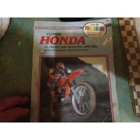 HONDA XL/XLR 125/200 1979-1982  WOKSHOP MANUAL 