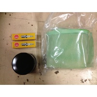 KAWASAKI SERVICE KIT KVF 360 WORK HORSE    AIR OIL FILTER SPARK PLUG