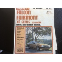 FORD XD 6 CYL 1979-80 GREGORYS SERVICE REPAIR  MANUAL