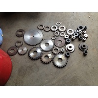 INDUSTRIAL SPROCKETS / WELD ON BOSS . BULK LOT TRACTOR BALER MACHINE CONVEYOR 