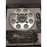 HONDA XR 100 CRF 100 CHAIN AND SPROCKET KIT 13 T FRONT 50 T REAR 428 CHAIN 