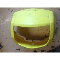 USED LTF 500 VINSON TOP YELLOW HEAD LIGHT PLASTIC COVER . , WRECKING QUADS