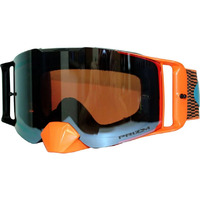 OAKLEY GOGGLES FRONT LINE EQUALIZER ORANGE BLUE SAPHIRE PRIZM LENSE