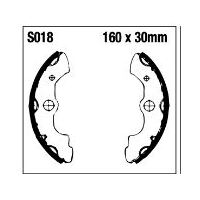 HONDA TRX 350 D  1986 1987 1988 1989 FRONT BRAKE SHOES  LEFT  OR  RIGHT S18