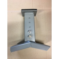 ALLOY ADJUSTABLE FORK SEAL SAVER -  FRONT WHEEL BLOCK SILVER 