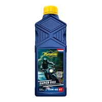 PUTOLINE DX4 10W40 10 W 40 SEMI SYNTHETIC FOUR STORKE MOTORCYCLE OIL 1 LITRE 