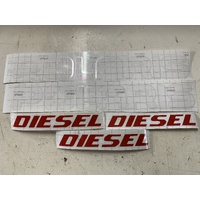 POLARIS DIESEL RANGER STICKER SET NON GENUINE GRAPHICS MARK