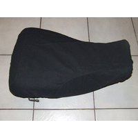 ATV CANVAS SEAT COVER SUZUKI LTF LTA 500 97 - 02 QUAD RUNNER QUAD MASTER BLACK SO119C