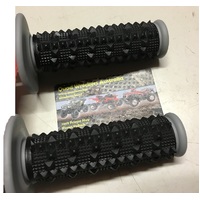 MX OFF ROAD HAND GRIPS SOFT DIAMOND MULTI DENSITY BLACK KTM WR CR XR TE EXC KX RM RMX 