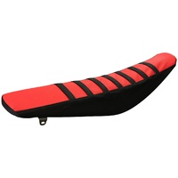 SUZUKI RM 85 RED / BLACK GRIPPER SEAT COVER 2002 - 2016  S125RB