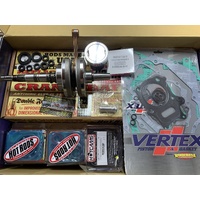 HONDA TRX 250 02 - 19 ENGINE REBUILD RECO KIT CRANK GASKETS PISTON SEALS BEARINGS 