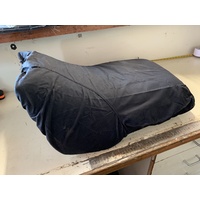 GREY ATV QUAD GREY CANVAS SEAT COVER YAMAHA 350 BIGBEAR 4X4 87 - 95  GREY