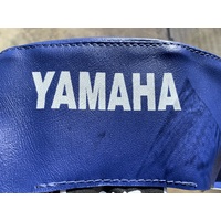 YAMAHA AG 100 FARM BIKE BLUE VINYL SEAT COVER 1981  + 