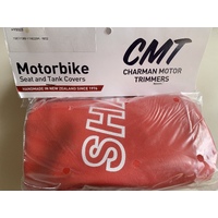 YAMAHA YTM 225 TRIKE RED VINYL SEAT COVER 