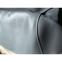ATV QUAD VINYL SEAT COVER YAMAHA GRIZZLY 550 700  GREY 2007 - 2015