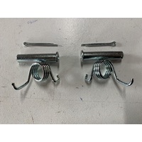 YAMAHA YZ 65 85 FOOT PEG CLEVIS PINS & RETURN TORSION SPRINGS