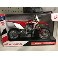 HONDA CRF 450 R 2017 TOY MODEL DIECAST 1:12 SCALE GIFT IDEA