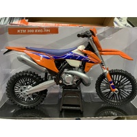 KTM 300 EXC TPI   TOY MODEL DIECAST 1:12 SCALE GIFT IDEA