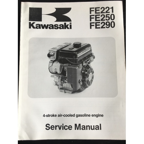 KAWASAKI 4 STROKE FE250 FE290 FE350  WORKSHOP SERVICE MANUAL