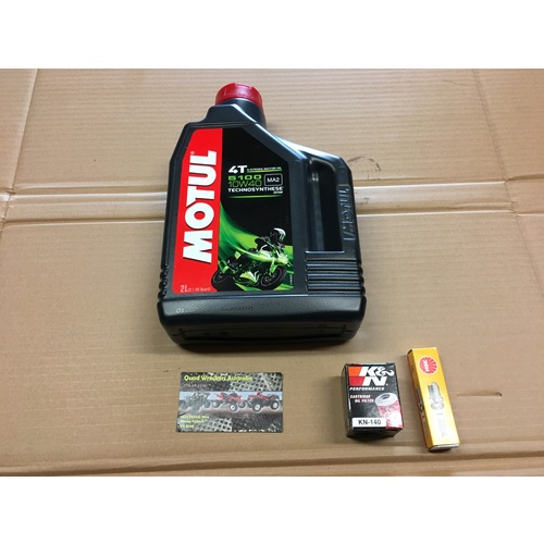 YAMAHA WR 250 450 F 2009 2015 ENGINE SERVICE KIT MOUTL 5100 K&N OIL FILTER SPARK
