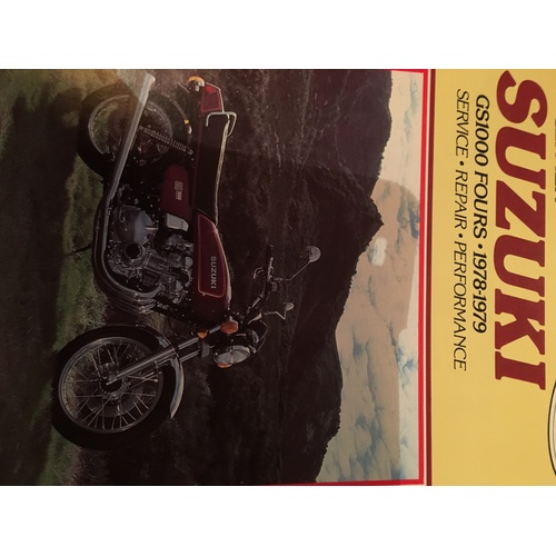 SUZUKI GS1000 FOUR 1978 1979 CLYMER WORKSHOP MANUAL