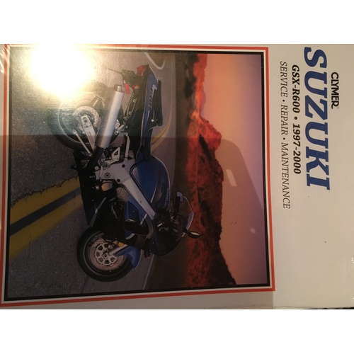 SUZUKI GSX-R 600 1997 2000 CLYMER WORKSHOP MANUAL