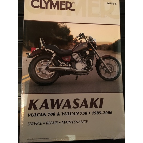 KAWASAKI VULCAN 700 750 1985 2006 CLYMER WORKSHOP MANUAL