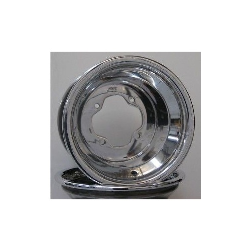 POLISHED DOUGLAS A5 ALLOY YAMAHA YFZ 450 BANSHEE RAPTOR FRONT 10 INCH  RIMS
