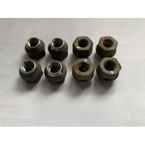 SUZUKI KINGQUAD 500 700 750 OZARK 250 LTR 450 WHEEL NUTS FOR ALLOY WHEELS  X8