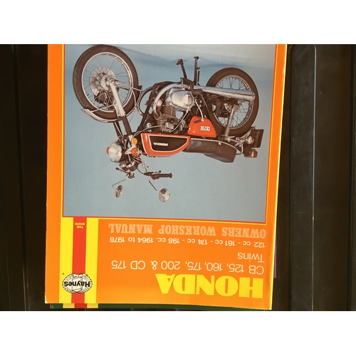 HONDA CB 125 160 175 200 CD 175 TWINS 1964 1978 HAYNES WORKSHOP MANUAL