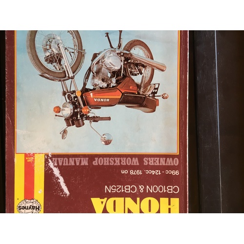 HONDA CB 100 N CB 125 N 1978  HAYNES WORKSHOP MANUAL