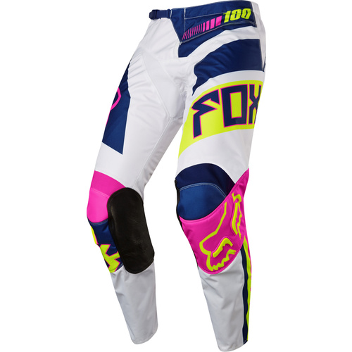 FOX RACING 180 FALCON NAVY BLUE WHITE MX OFF ROAD PANTS SIZE 34