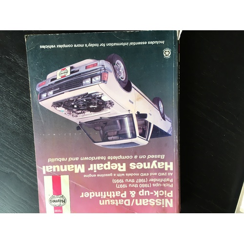 NISSAN DATSUN PICKUP PATHFINDER HAYNES WORKSHOP MANUAL