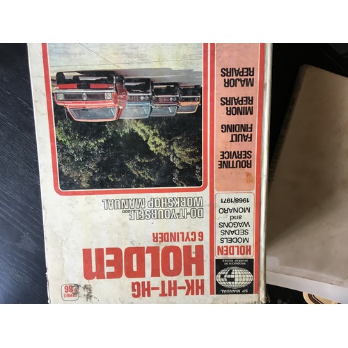 HOLDEN HK HT HG 6CYL 1968 1971  GREGORYS  WORKSHOP MANUAL