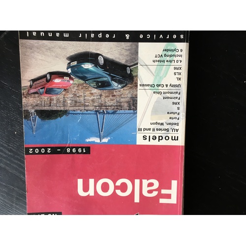 FORD FALCON AU SERIES 2 3 1998 2002 GREGORYS SERVICE AND REPAIR  MANUAL