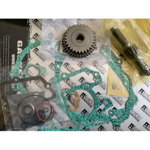 YAMAHA TTR 50 GEAR BOX RECO KIT 1 st GEAR- SHAFT GASKETS TOP AND BOTTOM SET