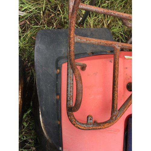 SUZUKI LTF 250 / 300 REAR MUD FLAP EXTENSIONS - FLARES 