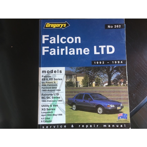 xg 95 ford falcon ute workshop manual xg 95 ford falcon ute workshop manual