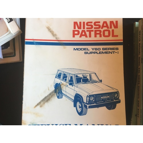 NISSAN PATROL Y60 SERIES SUPPLEMENT-1 NISSAN WORKSHOP SERVICE MANUAL