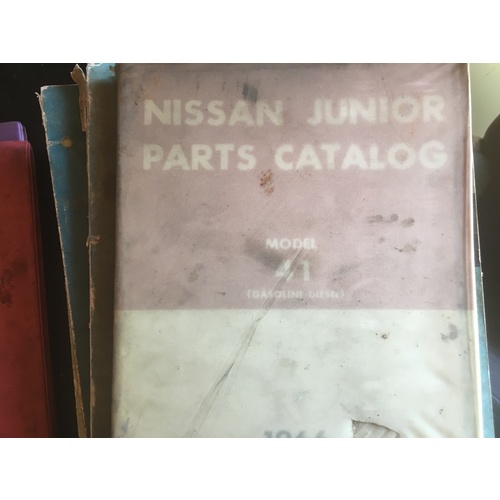 NISSAN JUNIOR MODEL 41 PETROL-DEISEL  NISSAN PARTS MANUAL