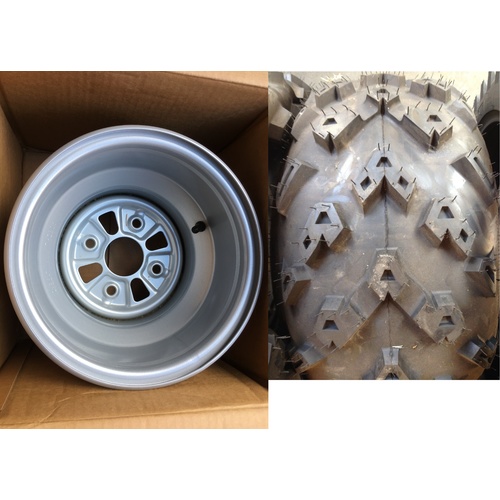 HONDA 300 350 YAMAHA 350 10 INCH REAR RIMS TYRES PACKAGE 25 11 10 AMS
