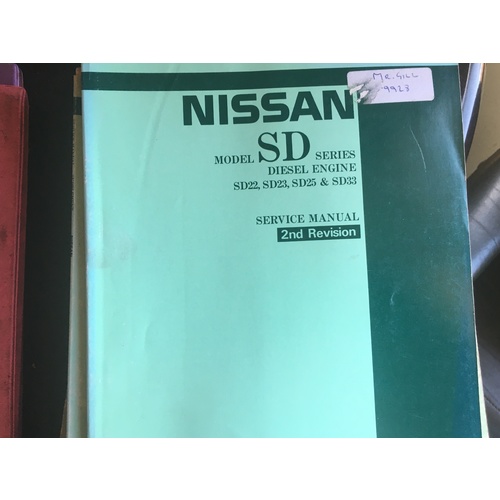 NISSAN SD SERIES SD22 SD23 SD25 SD33 DEISEL ENGINE NISSAN WORKSHOP SERVICE MANUAL