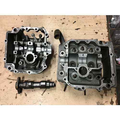 YAMAHA 660 RAPTOR ATV CYLINDER HEAD - ROCKER COVER - CAM 