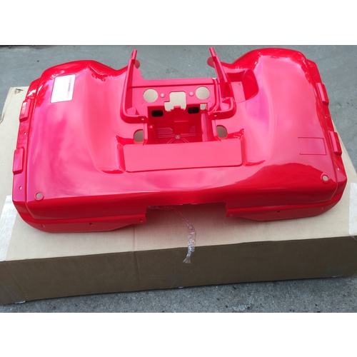HONDA TRX 350 2000 2001 20020 2003 REAR RED PLASTIC FENDER GUARD